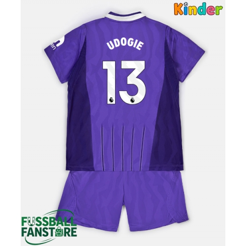 Tottenham Hotspur Destiny Udogie #13 Replik 3rd trikot Kinder 2026-27 Kurzarm (+ Kurze Hosen)